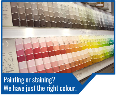 Turkstra has a great selection of paints and stains perfect for your interior, exterior or deck/ wood staining projects. Visit any one of our 11 locations to find the right colour for your home. Our courteous staff would be happy to help you find the right products for you.