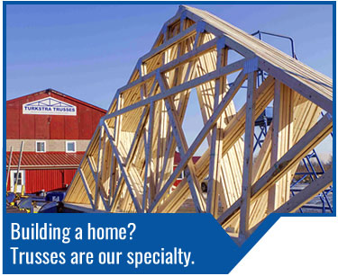 Turkstra Trusses - Custom residential, agricultural, commercial, industrial trusses manufactured by Turkstra. Ask us for an estimate or quote.